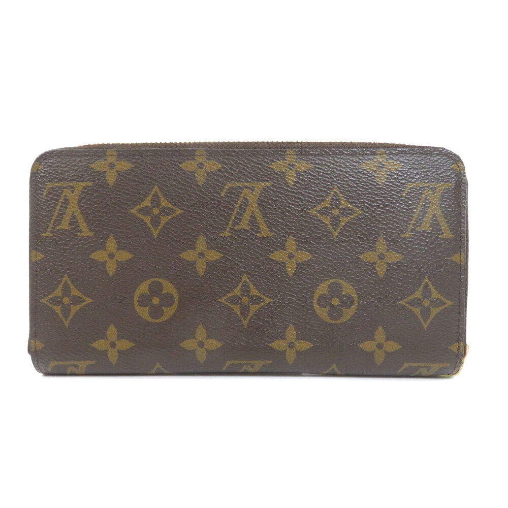 Louis Vuitton Wallet Long Canvas Wallet Monogram Zippy